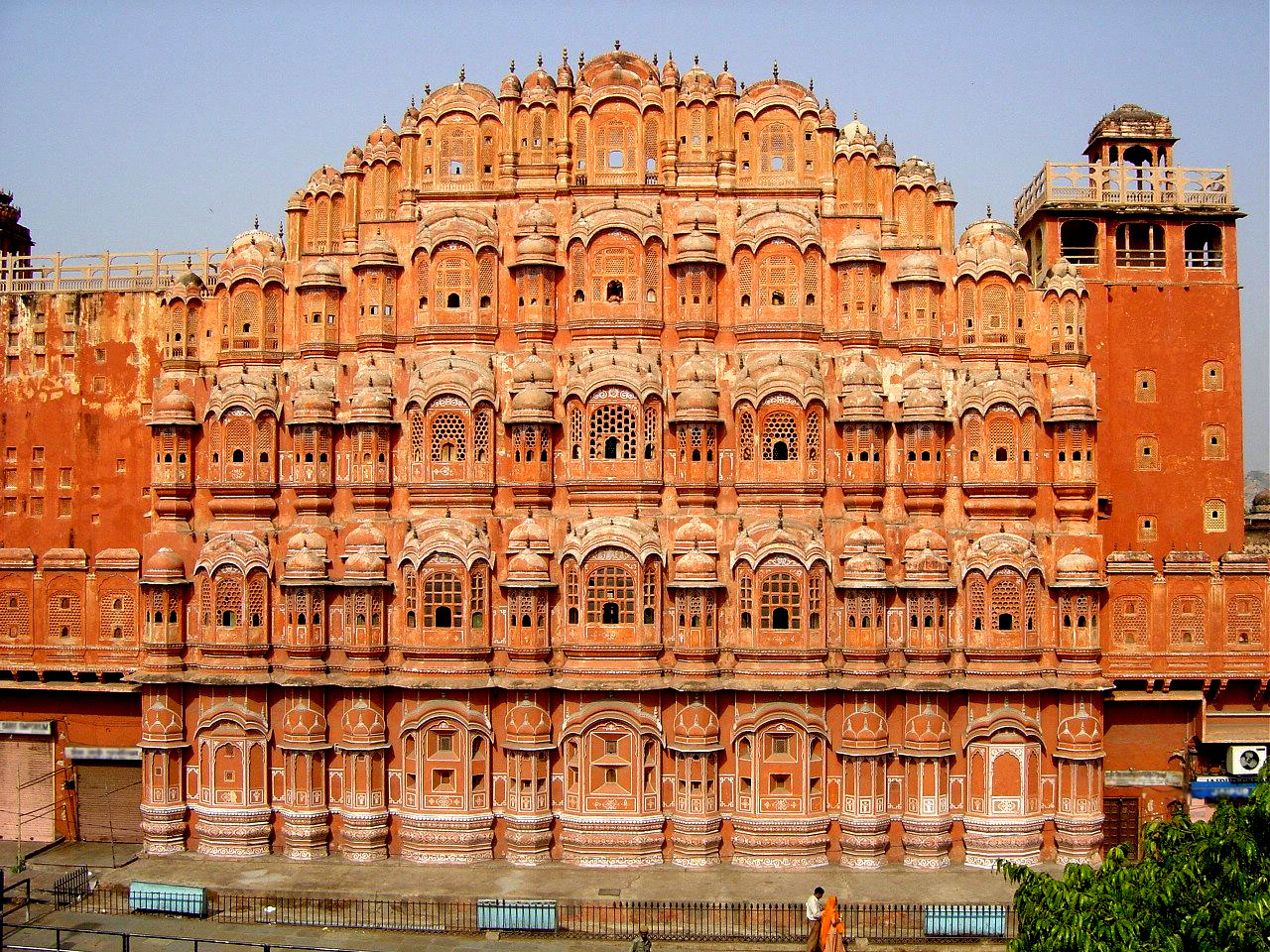 Hawa Mahal, Jaipur, in warm evening light
